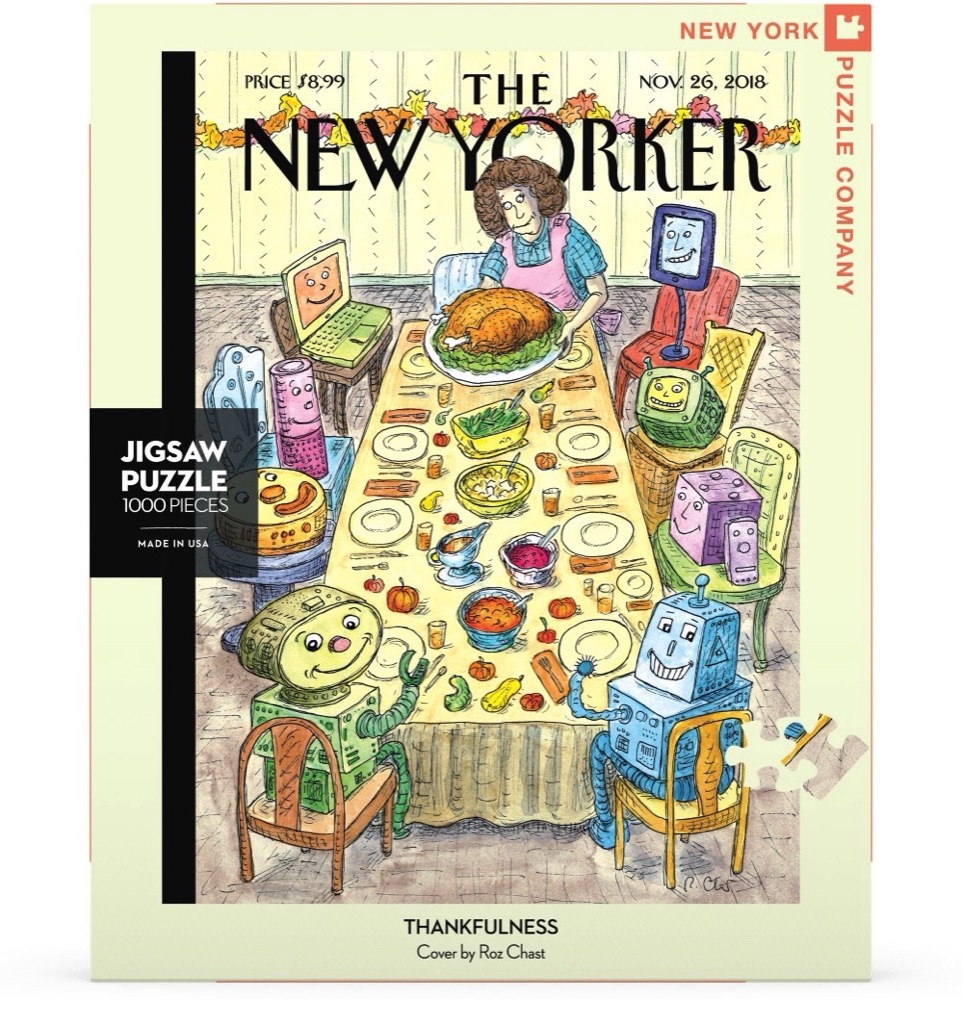 Thankfulness Puzzle 
															/ New York Puzzle Company							