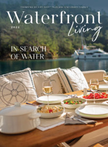 Waterfront Living 2022 magazine cover image