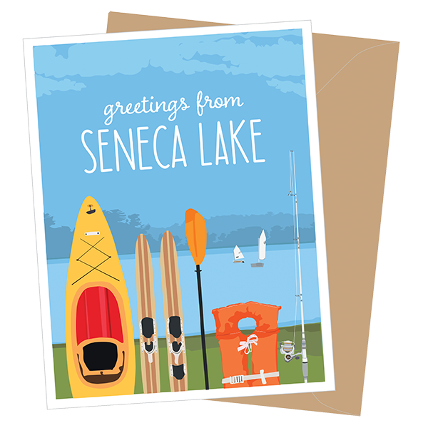 Lake Greeting Cards
