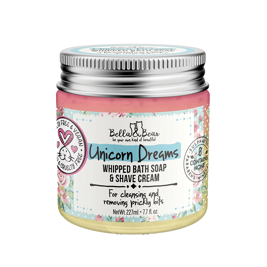 Unicorn Dreams Whipped Bath Soap & Shave Cream 
															/ Bella & Bear							