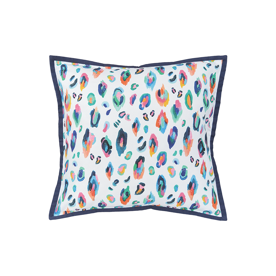 Bright Leopard Pillow