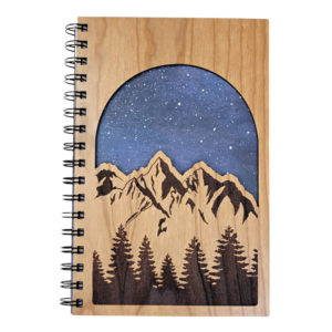 Starry Mountain Wood Journal. Bumble and Birch.