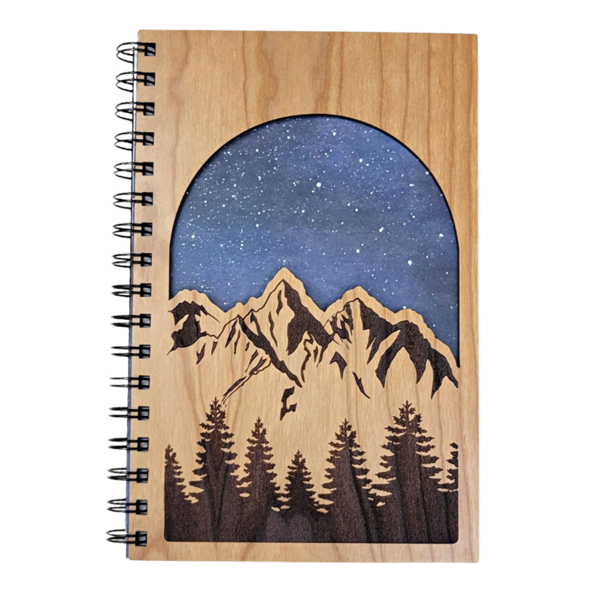 Starry Mountain Wood Journal