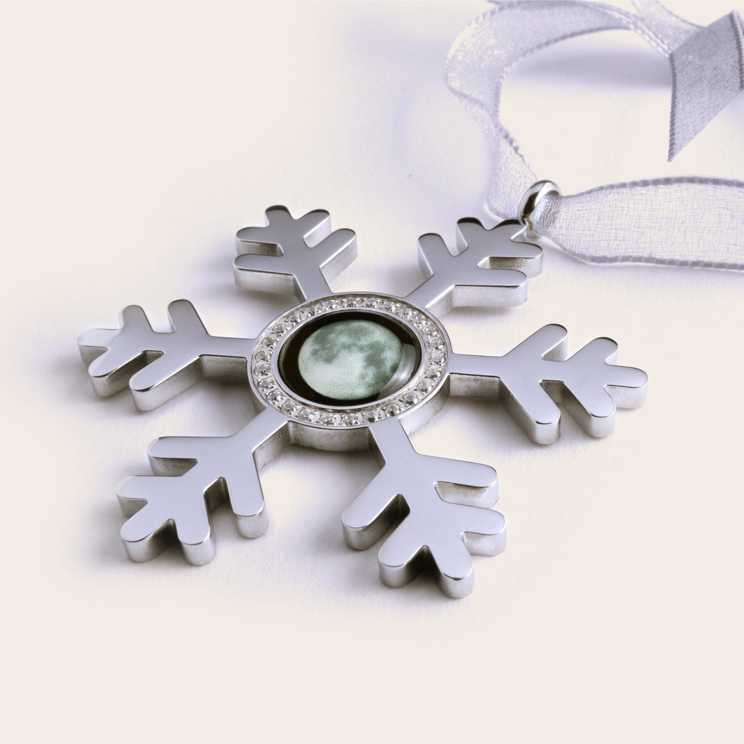 Snowflake Ornament 
															/ Moonglow Jewelry							