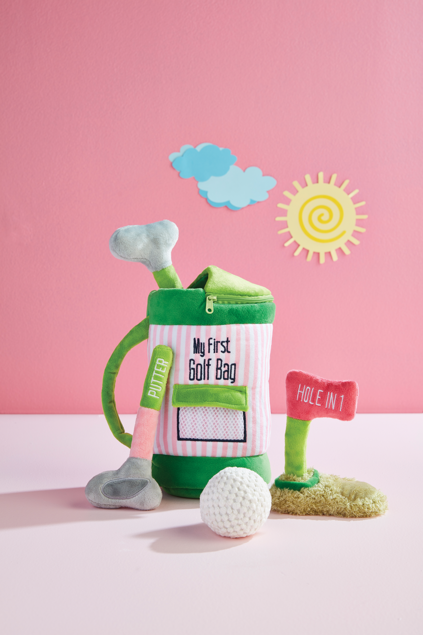 Golf Plush Set from Mud Pie Gift Shop Magazine