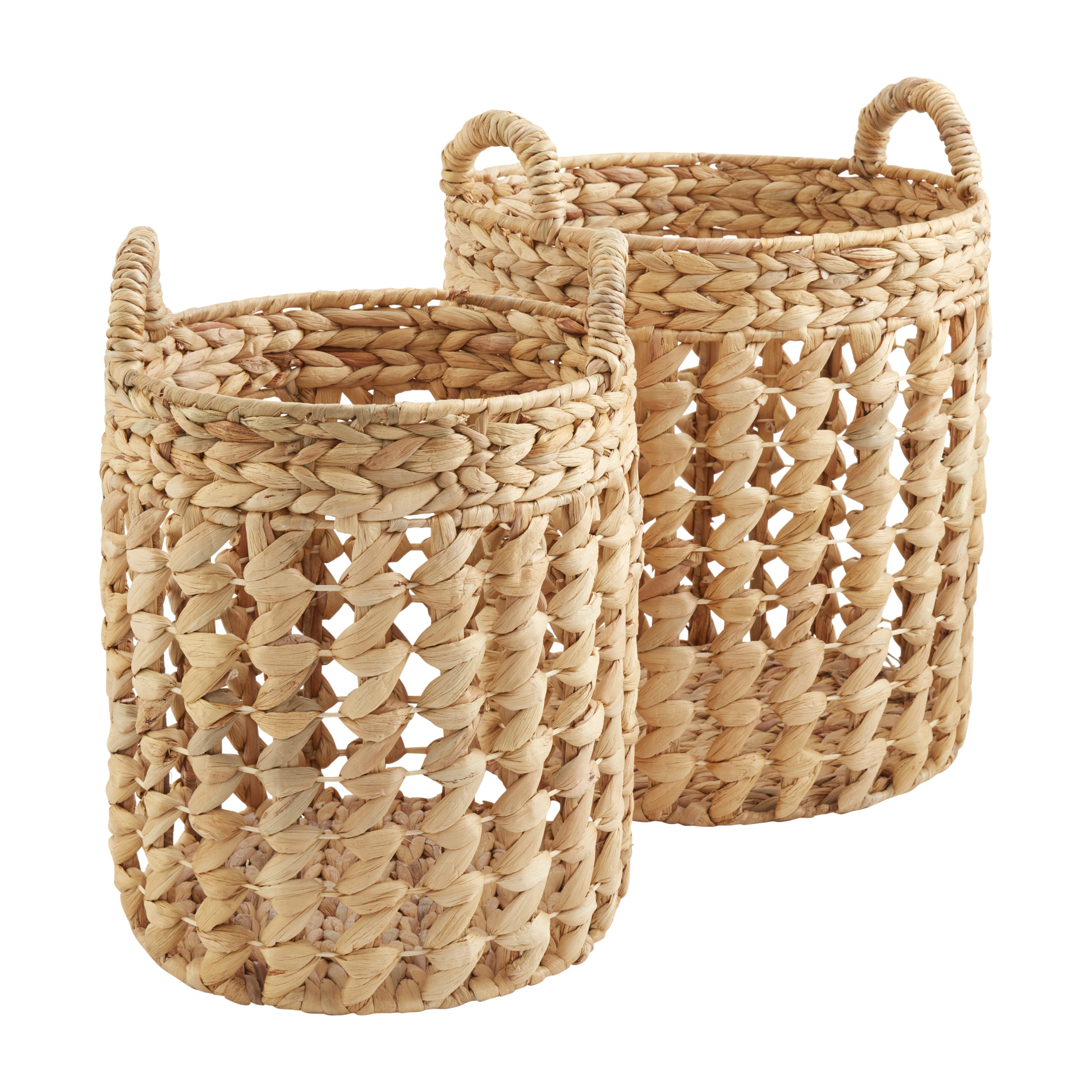 Water Hyacinth Basket Set 
															/ Mud Pie							