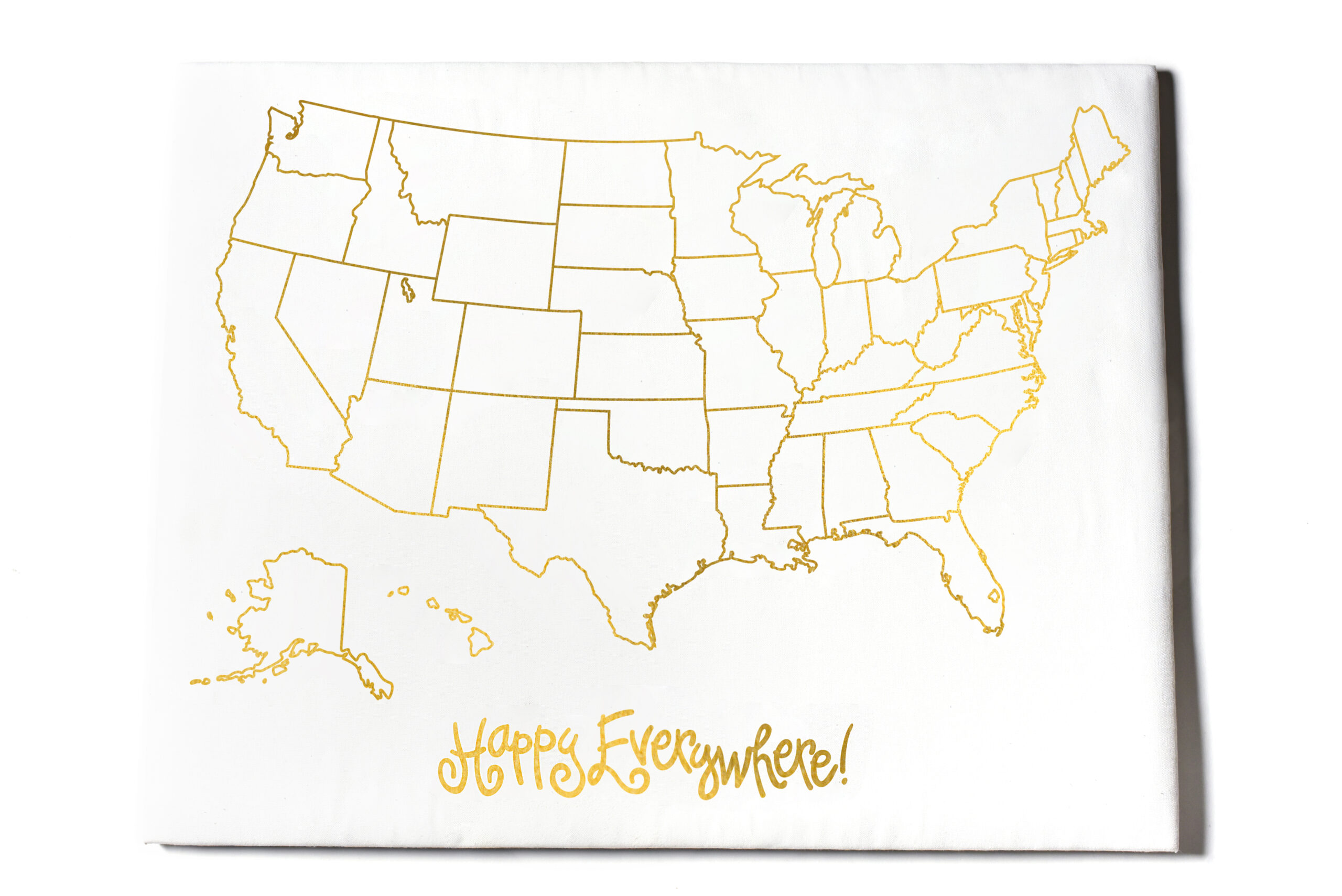 U.S. Map 
															/ Happy Everything!							