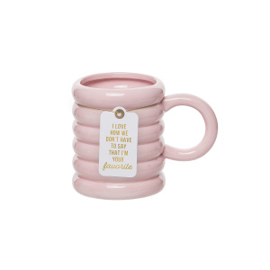 I'm Your Favorite Ribbed Mug 
															/ Totalee Gift							