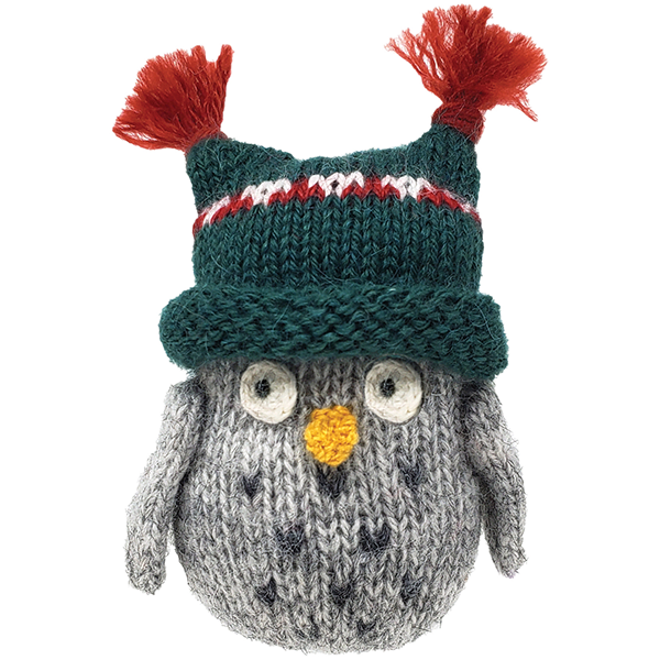 Owl Holiday Ornament