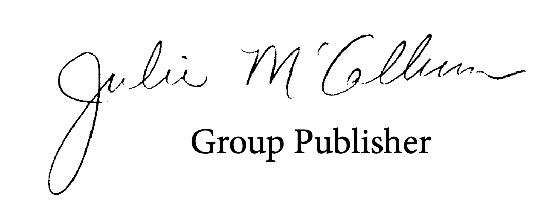 Julie McCallum Group Publisher