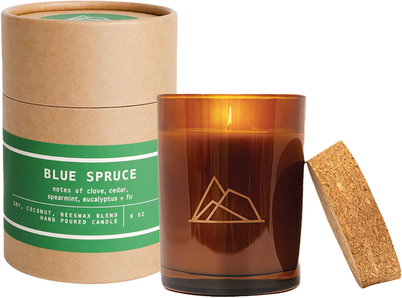 Blue Spruce Candle 
															/ Virgin River Naturals through Gifts of Nature							