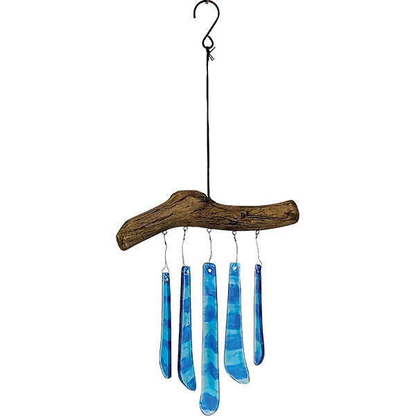 Driftwood Glass Wind Chimes Echo Valley
