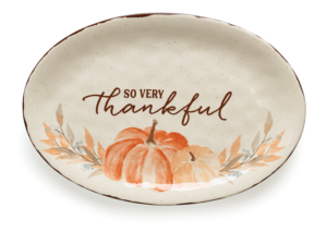 SO VERY THANKFUL PUMPKIN PLATTER