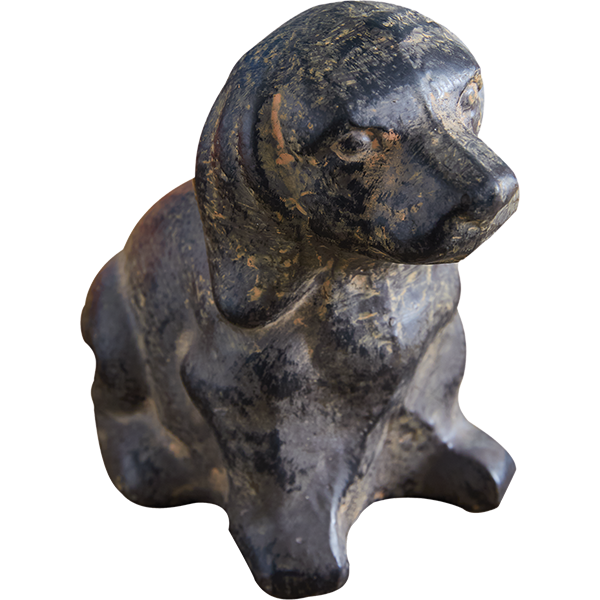 Cast Iron Puppy Figurine 
															/ CTW Home Collection							