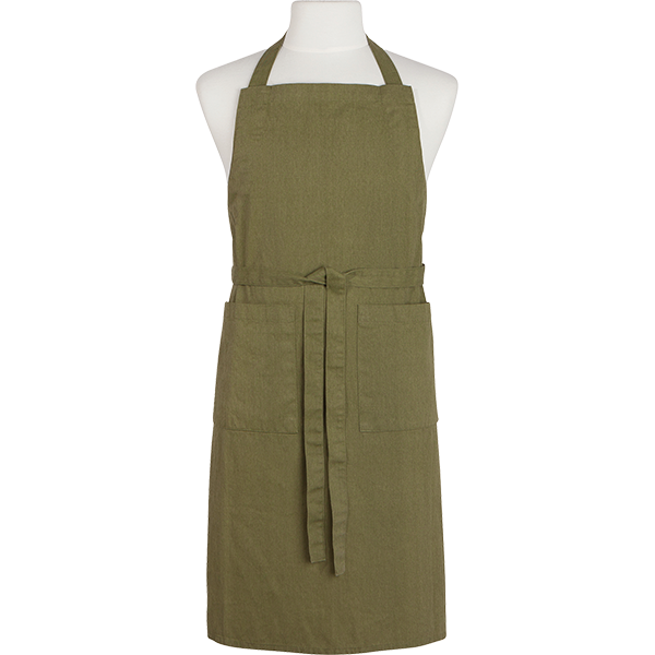 Stonewash Apron in Olive Branch by Danica Heirloom