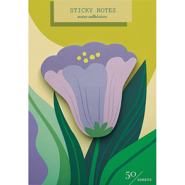 First Bloom Die Cut Sticky Notes