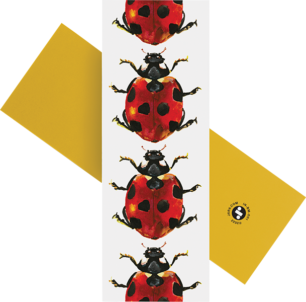 Ladybug Bookmark 
															/ J6R6							