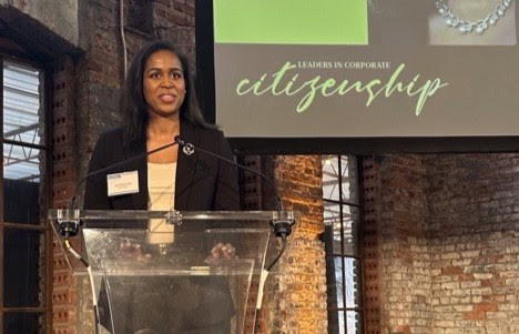 Danielle Hall at the Atlanta Business Chronicle 2024 Leaders in Corporate Citizenship Awards. Photo courtesy of ANDMORE.