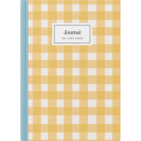 Yellow Gingham Journal
