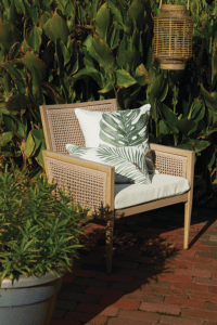 Palm Outdoor Pillows by Rightside Design. C&F Enterprises.