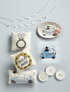 New 2025 bridal releases. Photo courtesy of Mud Pie.